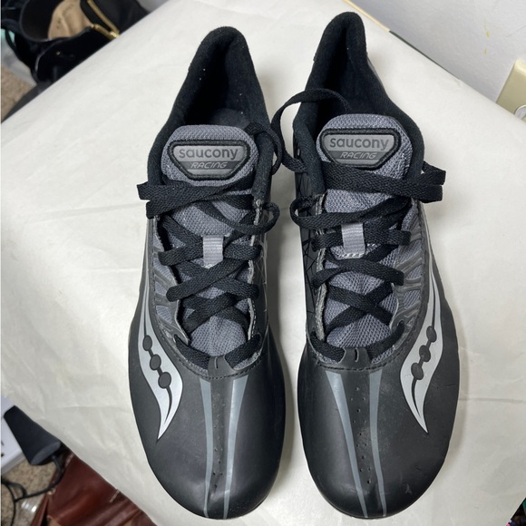 Saucony Spitfire Track Spikes Racing Shoes Men Sz 10.5 - Picture 2 of 12